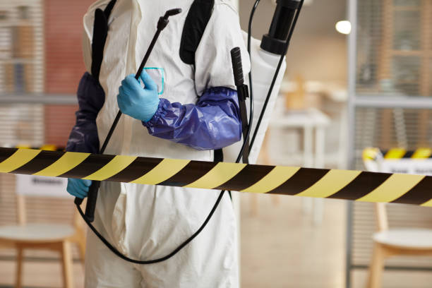 Professional Crime Scene Cleanup technician working in Chelan Falls, WA
